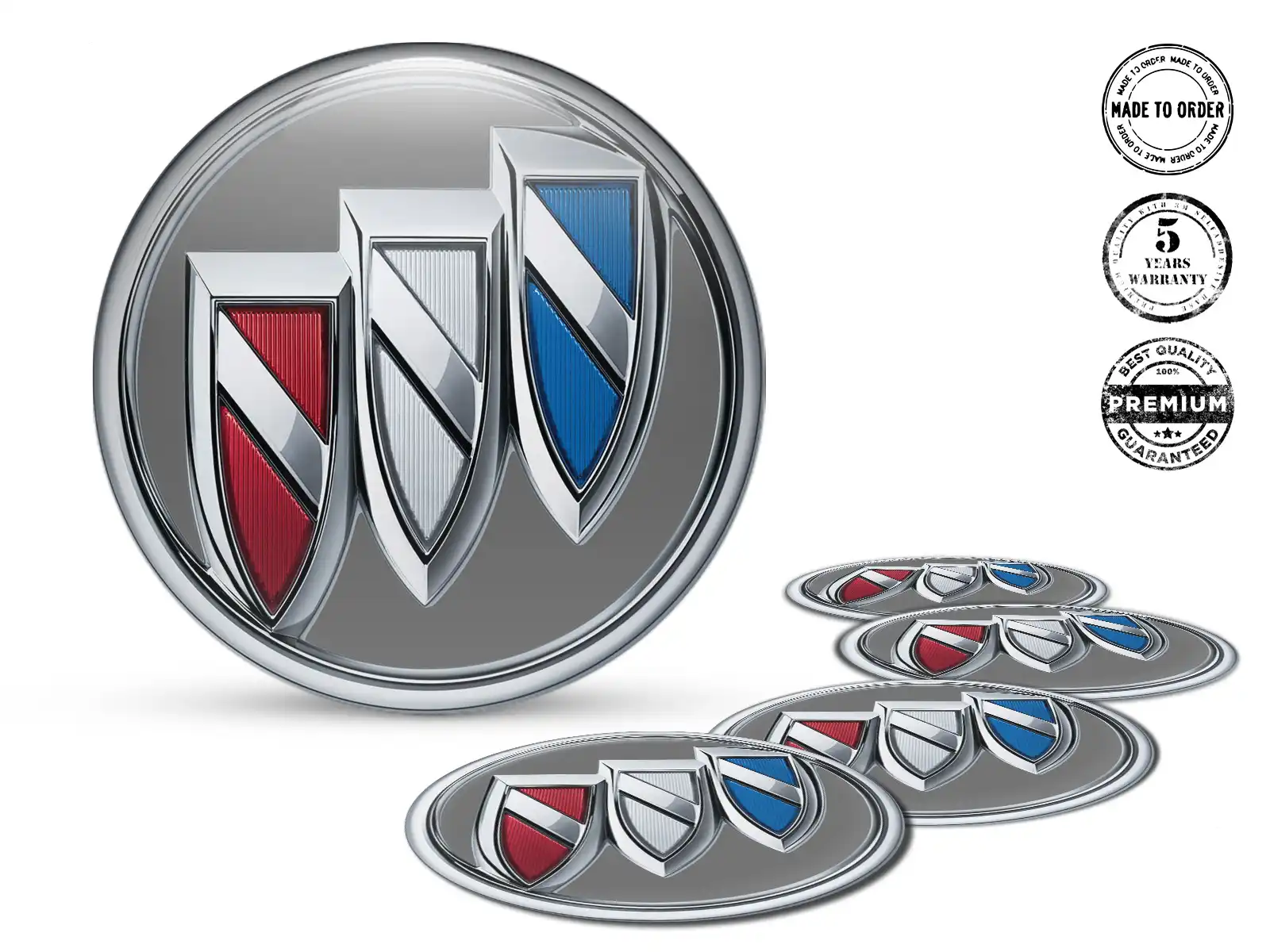 Buick Sticker on Rims Label Gravitational Cascade